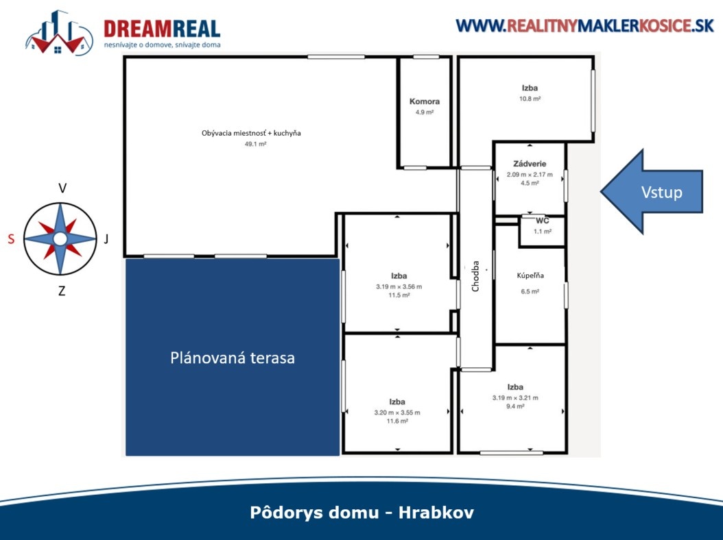 Novostavba s veľkým pozemkom na predaj v obci Hrabkov - 20