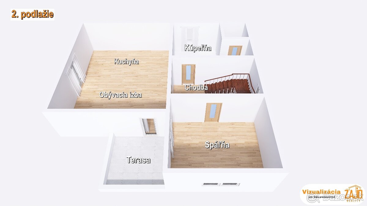 RD s pozemkom 2 533 m² a výhľadom na Vršatec – Ilava, Klobuš - 20