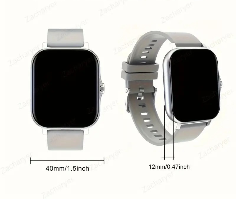 Fitness smart hodinky X8 (čierne, sivé, ružové, zlaté) - 20