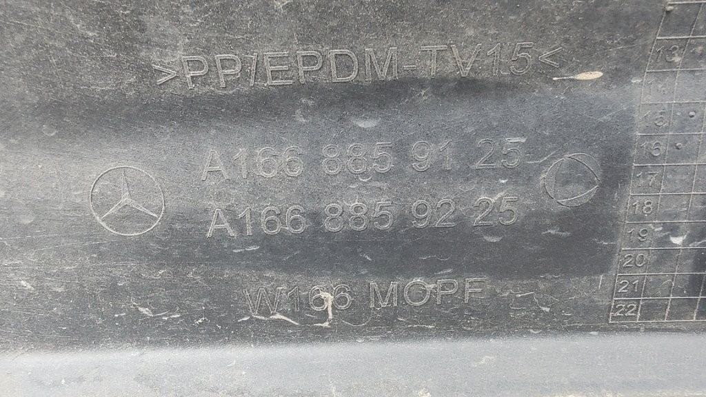 Mercedes GLE SUV W166 166 2015 - 2019 - Predny naraznik - 20