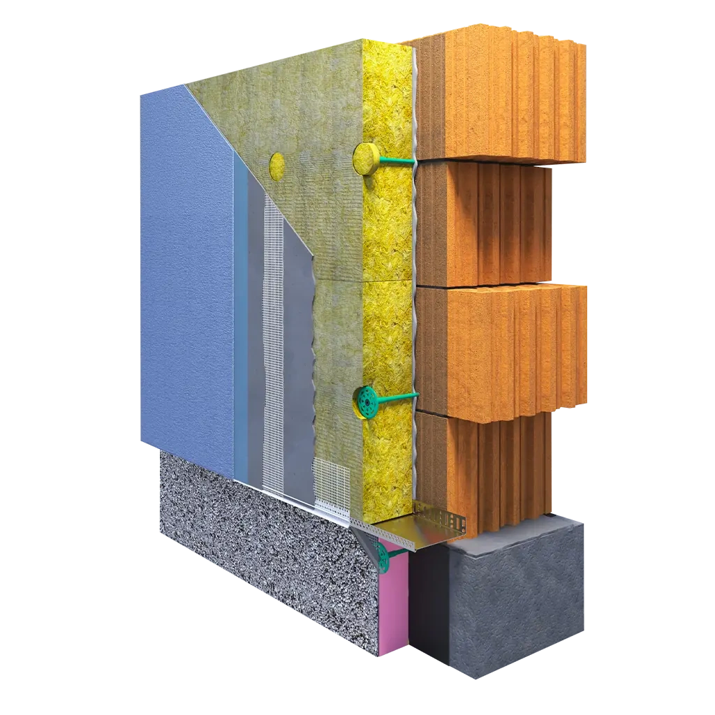 Zatepľovanie domov-kompletny fasadny material - 20