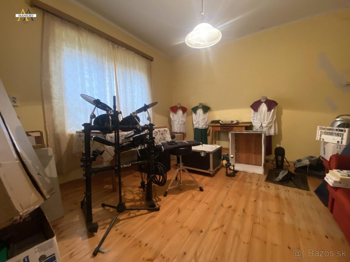 Na predaj 4 izbový rodinný dom za 33 000 eur na pozemku 174 - 20