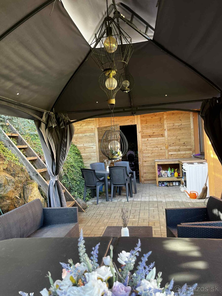 PRENÁJOM – štýlový byt - jacuzzi, garáž, záhrada, Podlužany - 20