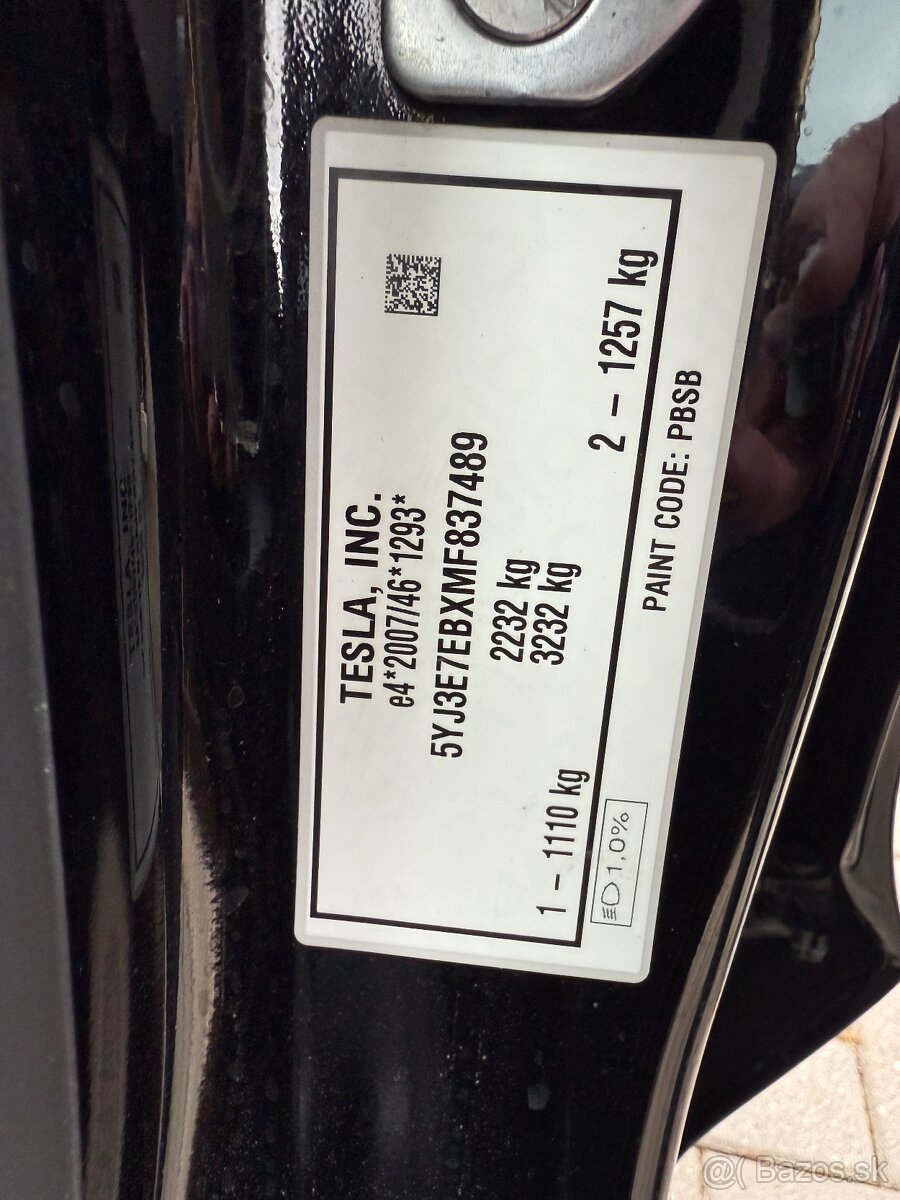 Tesla Model 3 dual motor 366kw /500 koni - 20