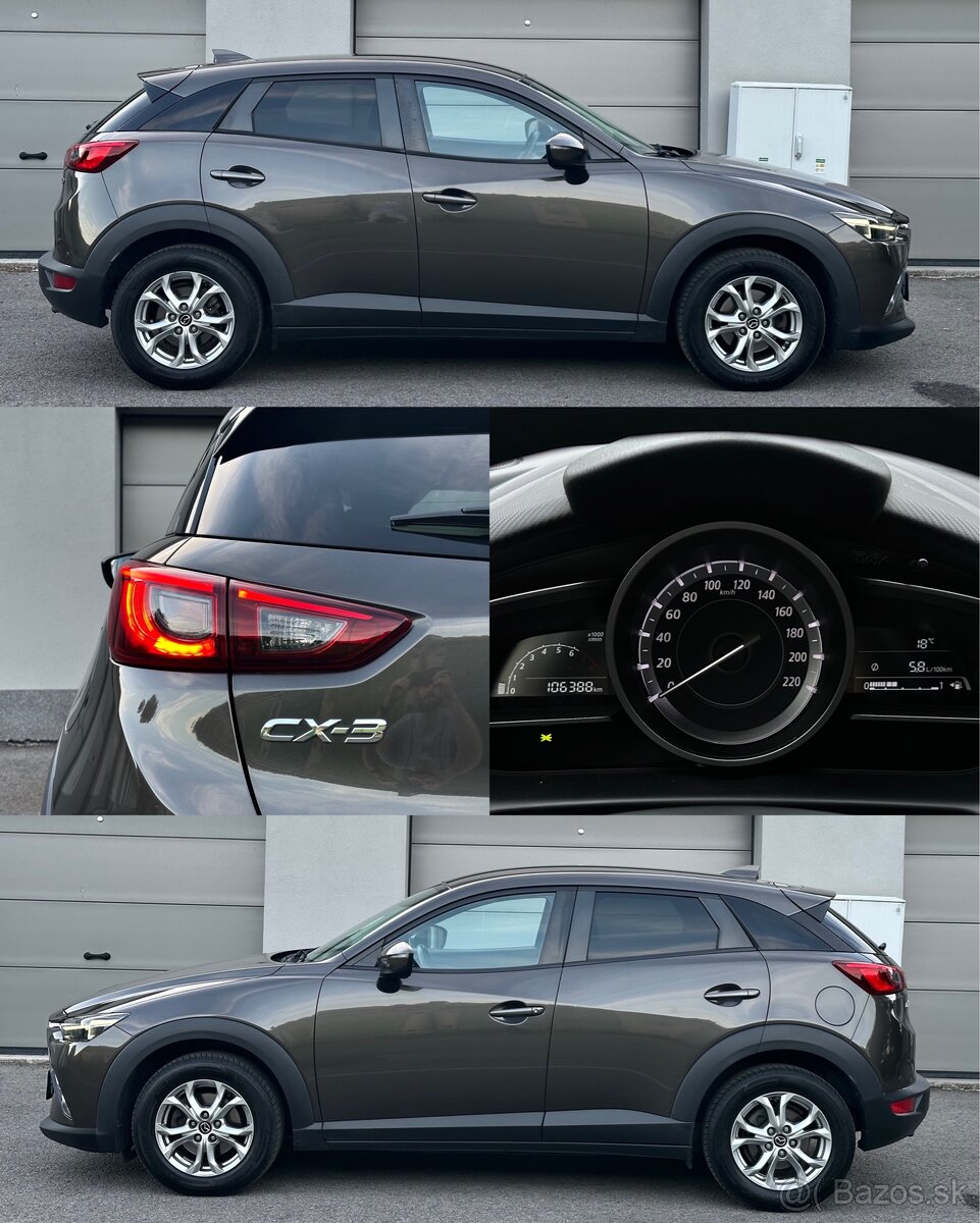 Mazda CX-3 2.0i, benzín, SK, 106 400km. - 20