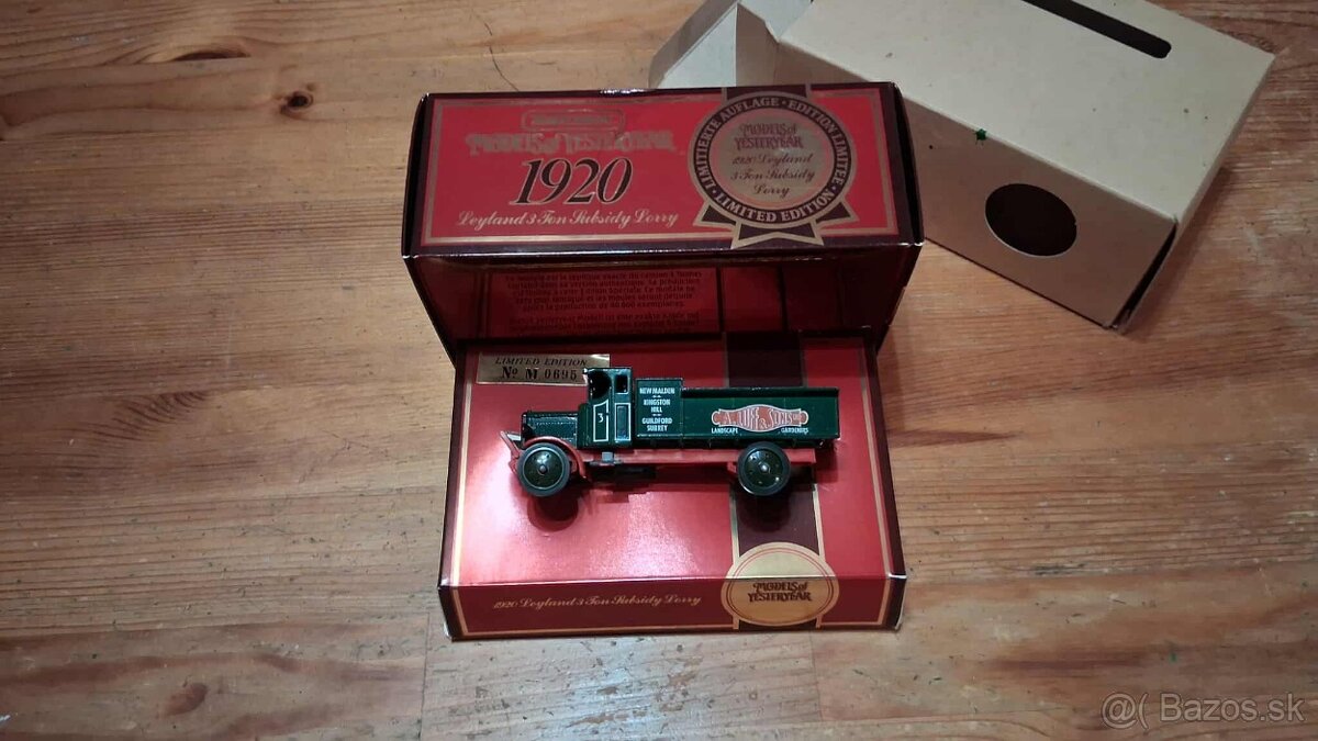 MATCHBOX MODELS of YESTERYEAR- Limited Edition - 20