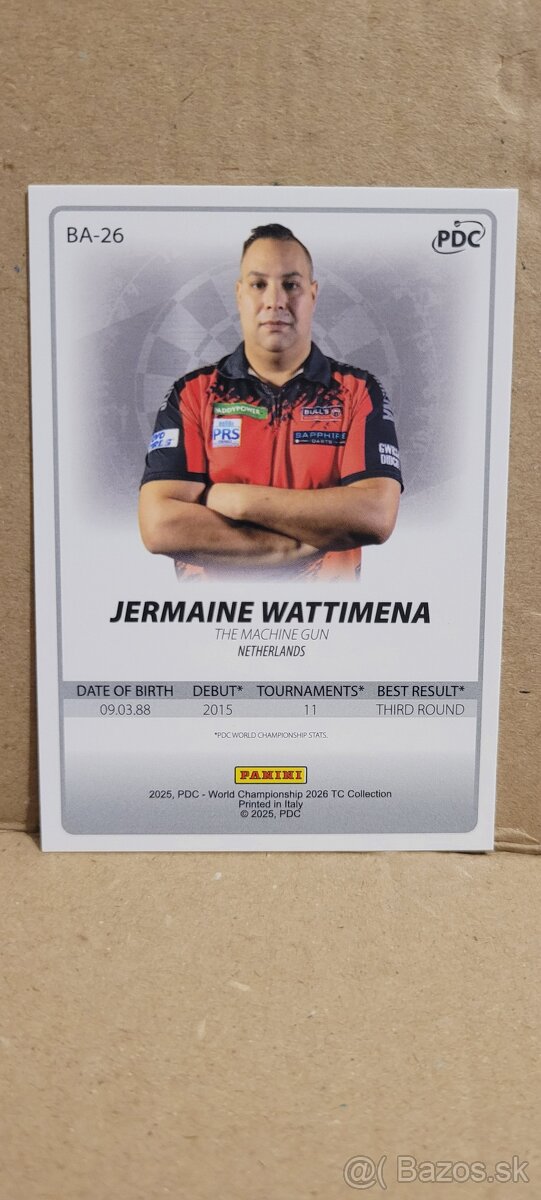 Hráči PDC Darts Šípky #2 2026 - 20