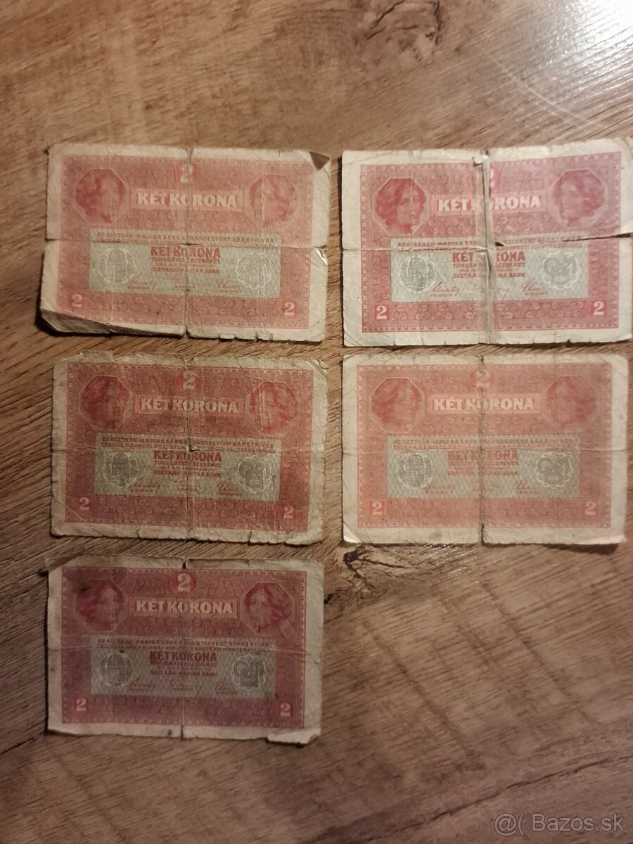 Staré bankovky - 20