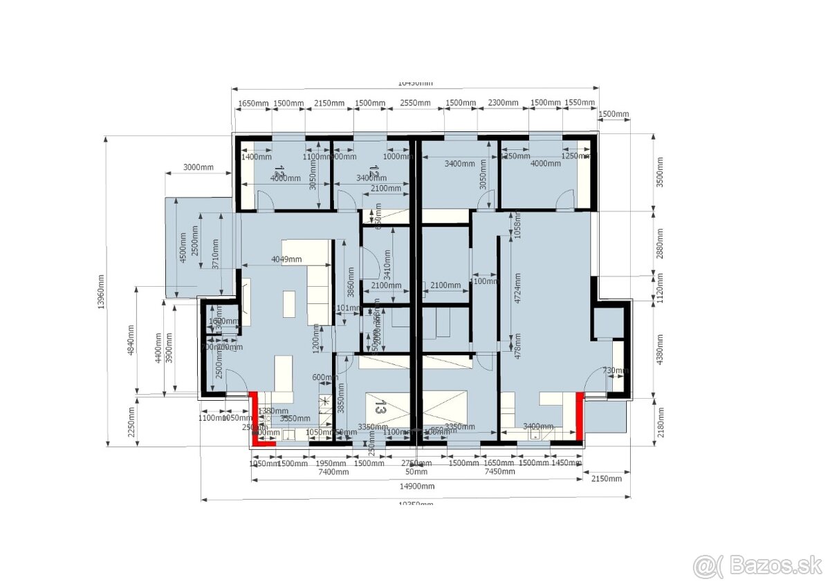 Novostavba 4-izbového dvojdomu s výbornou dispozíciou - 20