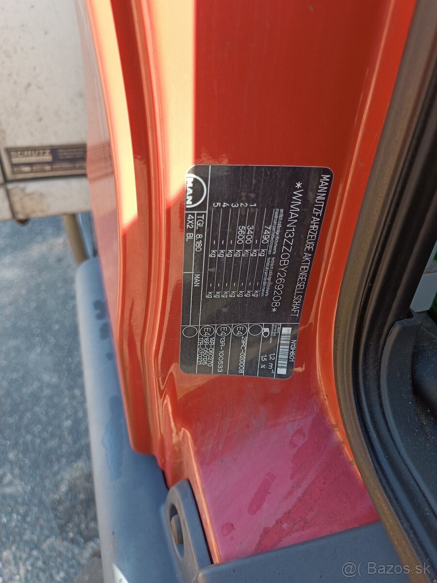 MAN TGL 8.180 2011 Izotherm Chladírenská skříň + chlazení - 20