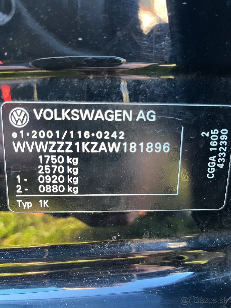 Vw Golf 6 benzín 137 tis km - 20