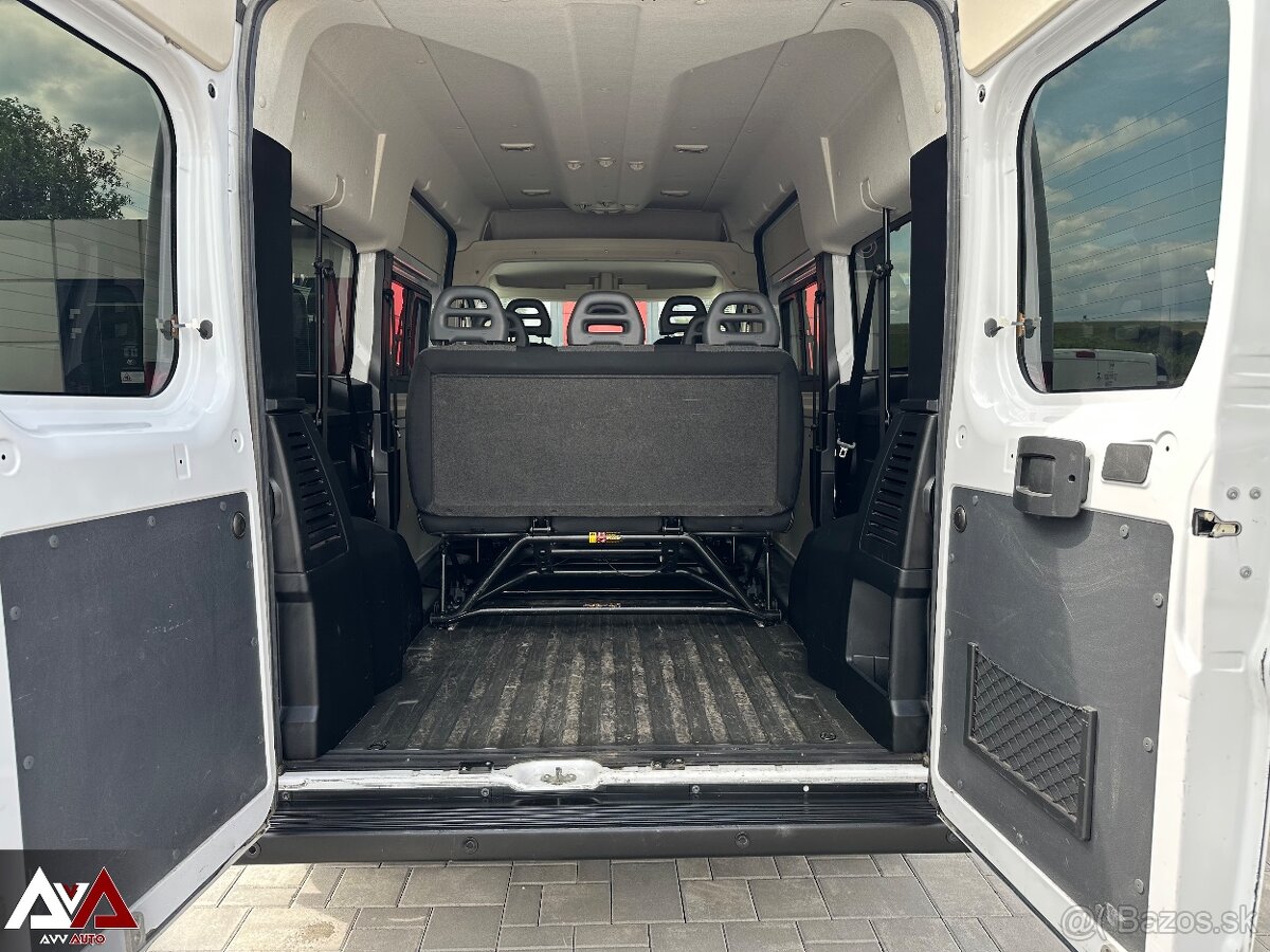 Fiat Ducato 2.3 MultiJet L2H2 3,3t, Pôvodný lak,8 miestne,SR - 20