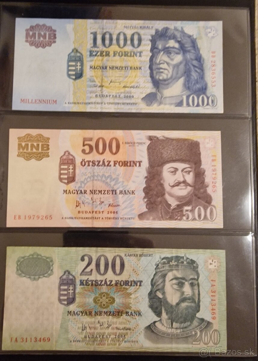 Maďarské bankovky - 20