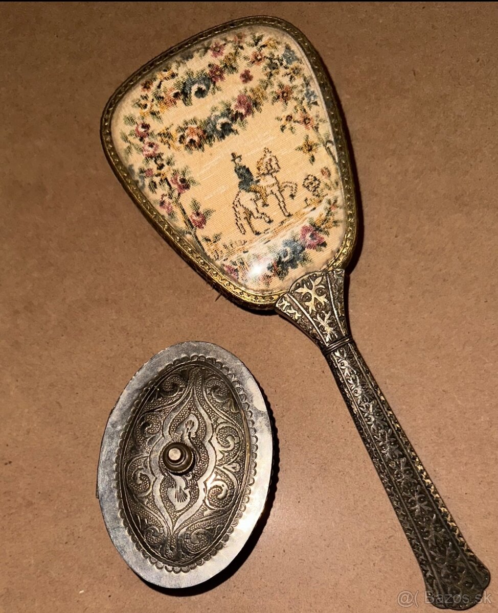 Keramika, smalt a jiné retro věci v nálezovém stavu - 20