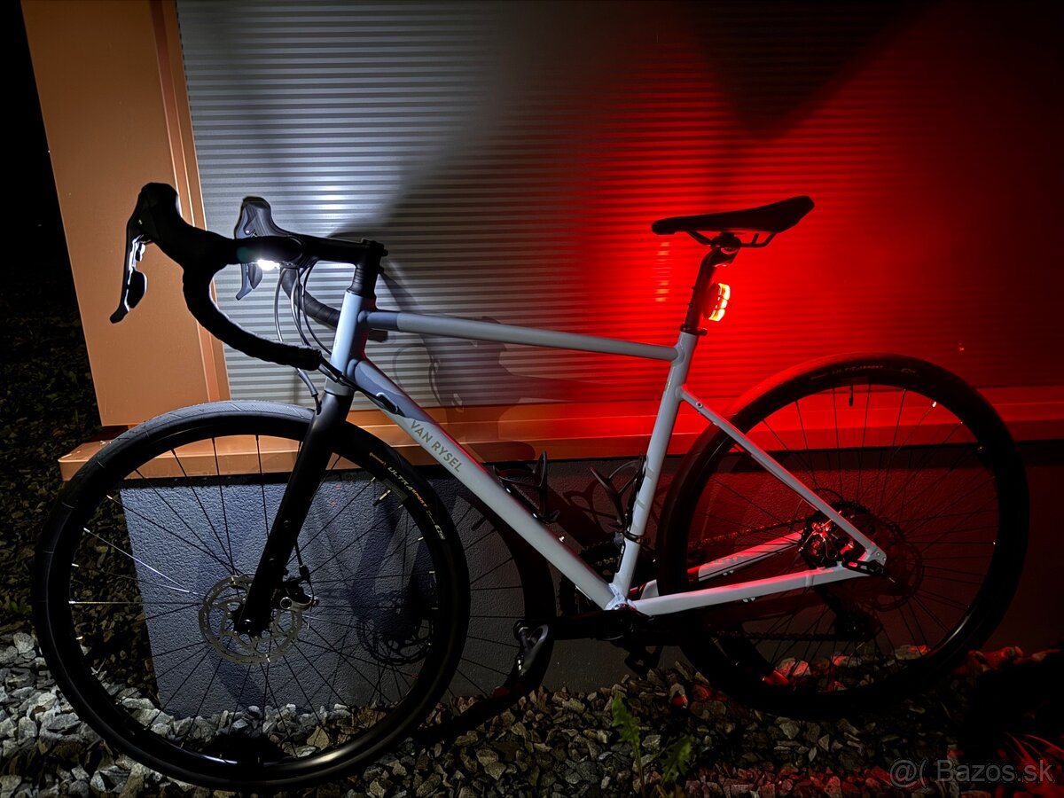 Cestný bicykel EDR AF Microshift Sword 2x10r svetlomodrý - 20