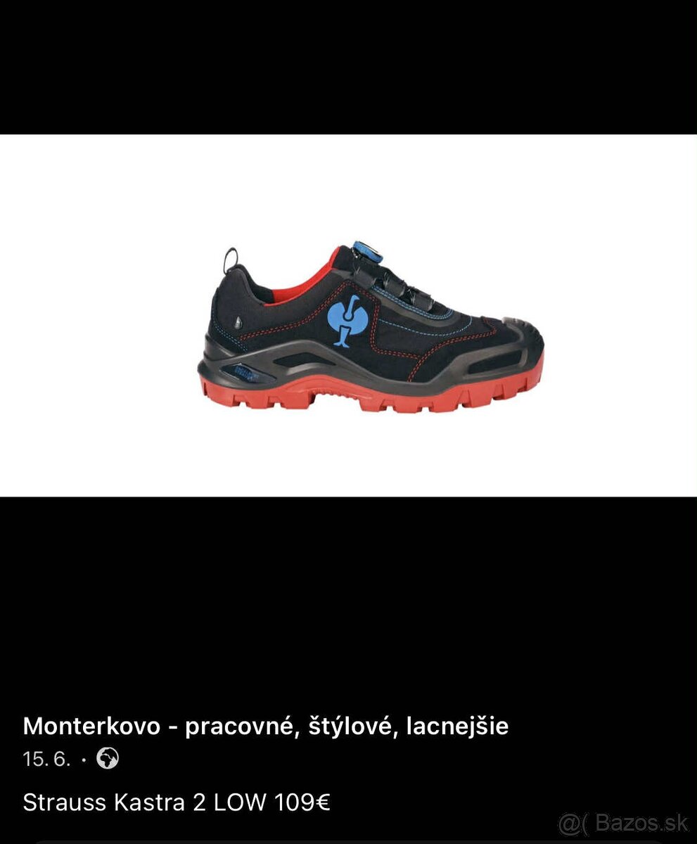 Veľkosť 42, MIX pracovná-bezpečnostná obuv - 20