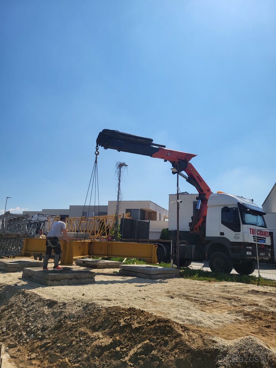 Vežový Stavebný žeriav FM 1345 TLX - 20
