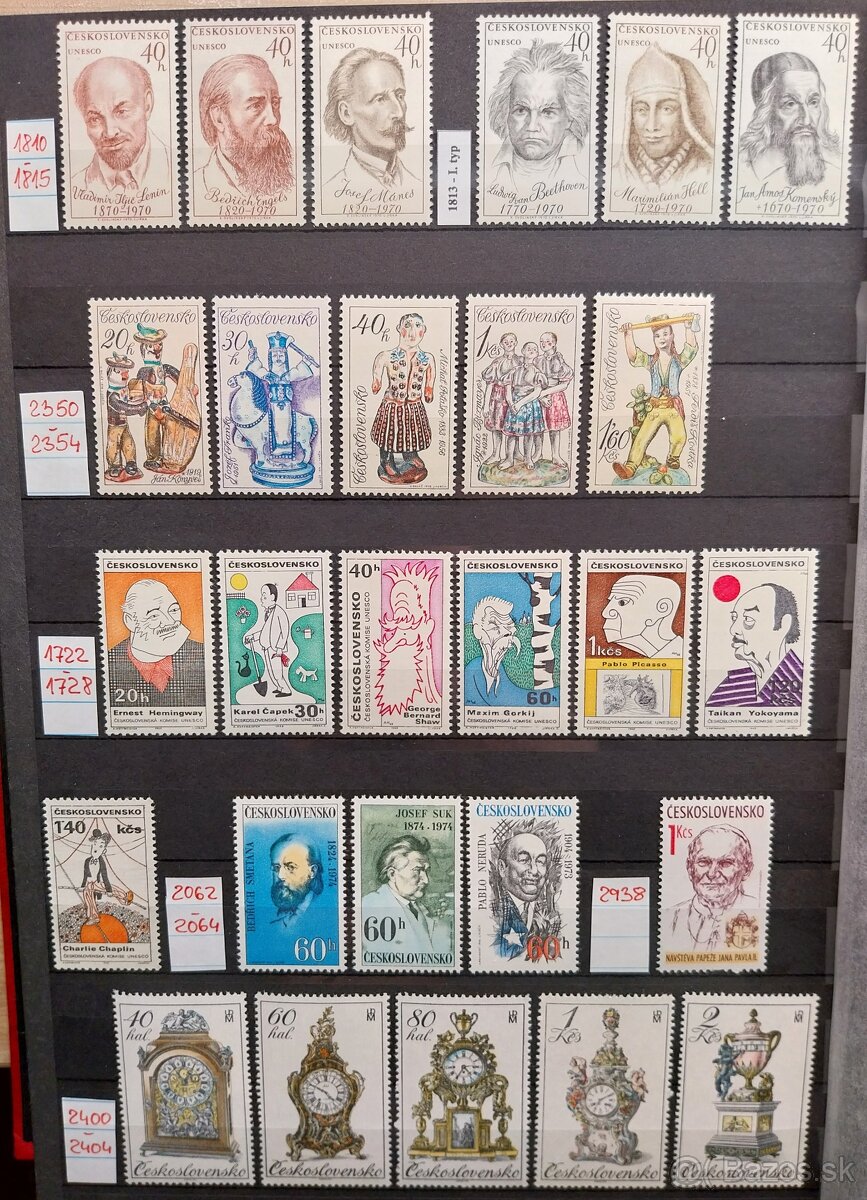 Známky ČESKOSLOVENSKO – 3 - 20