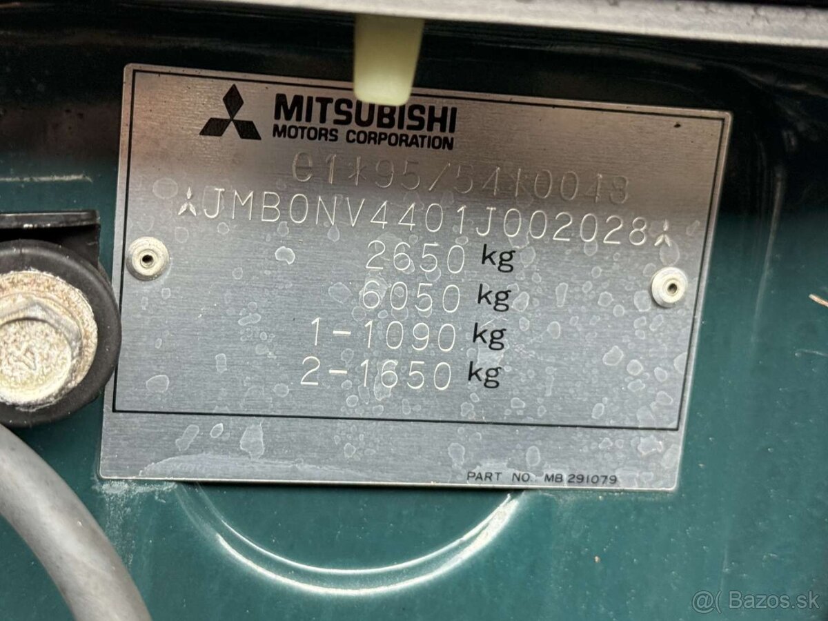 MITSUBISHI PAJERO 2,5TD 7miest - 20