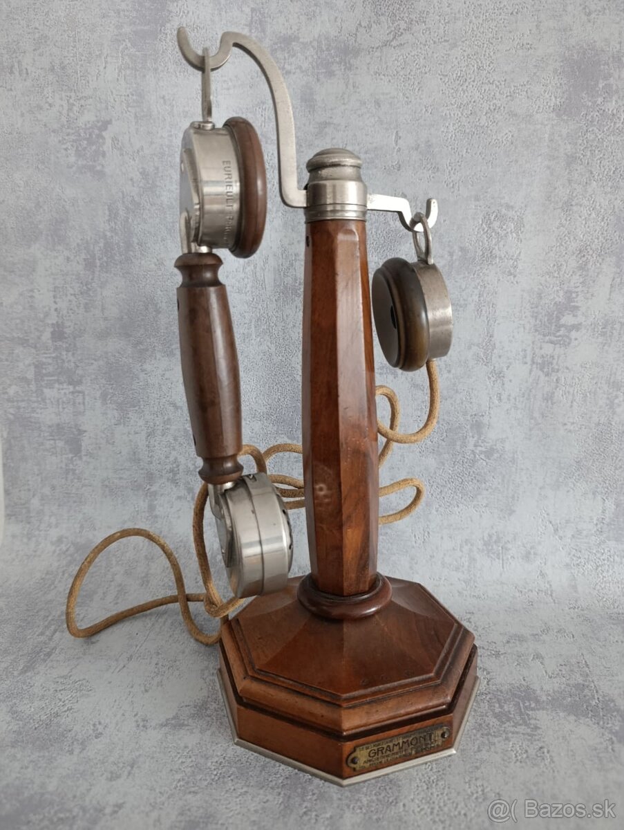 Nádherný originální francouzský telefon GRAMMONT - 20