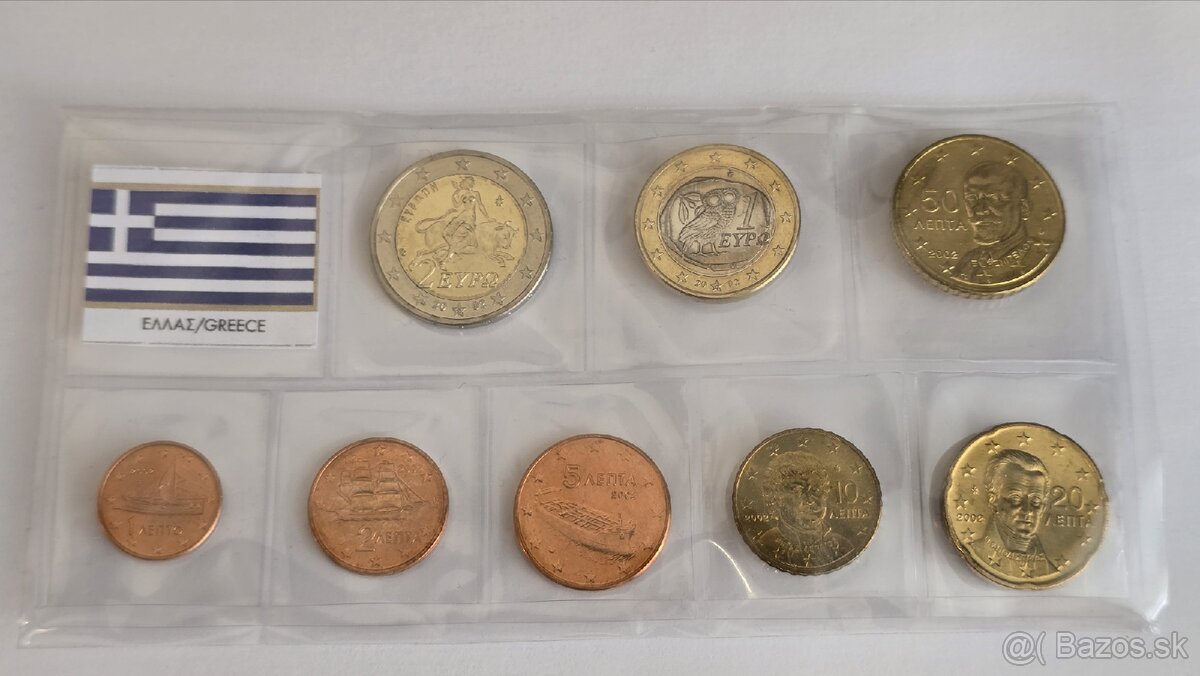 UNC sady euromincí - 20