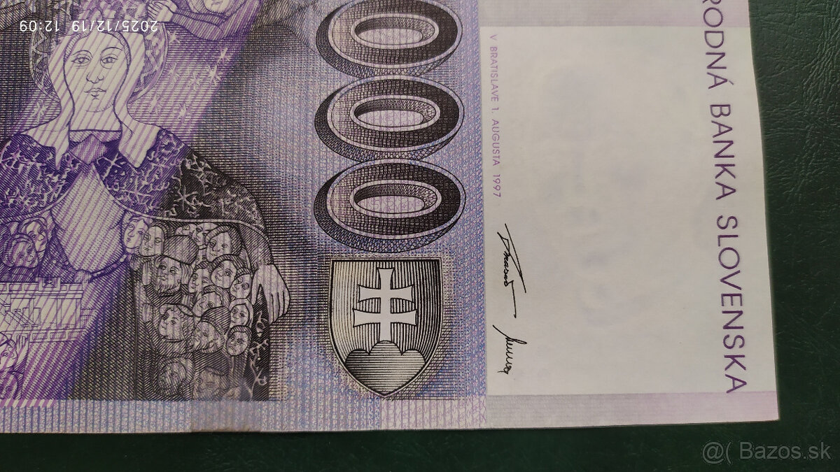 Bankovky 1000 Sk, 4 rôzne ročníky - 20