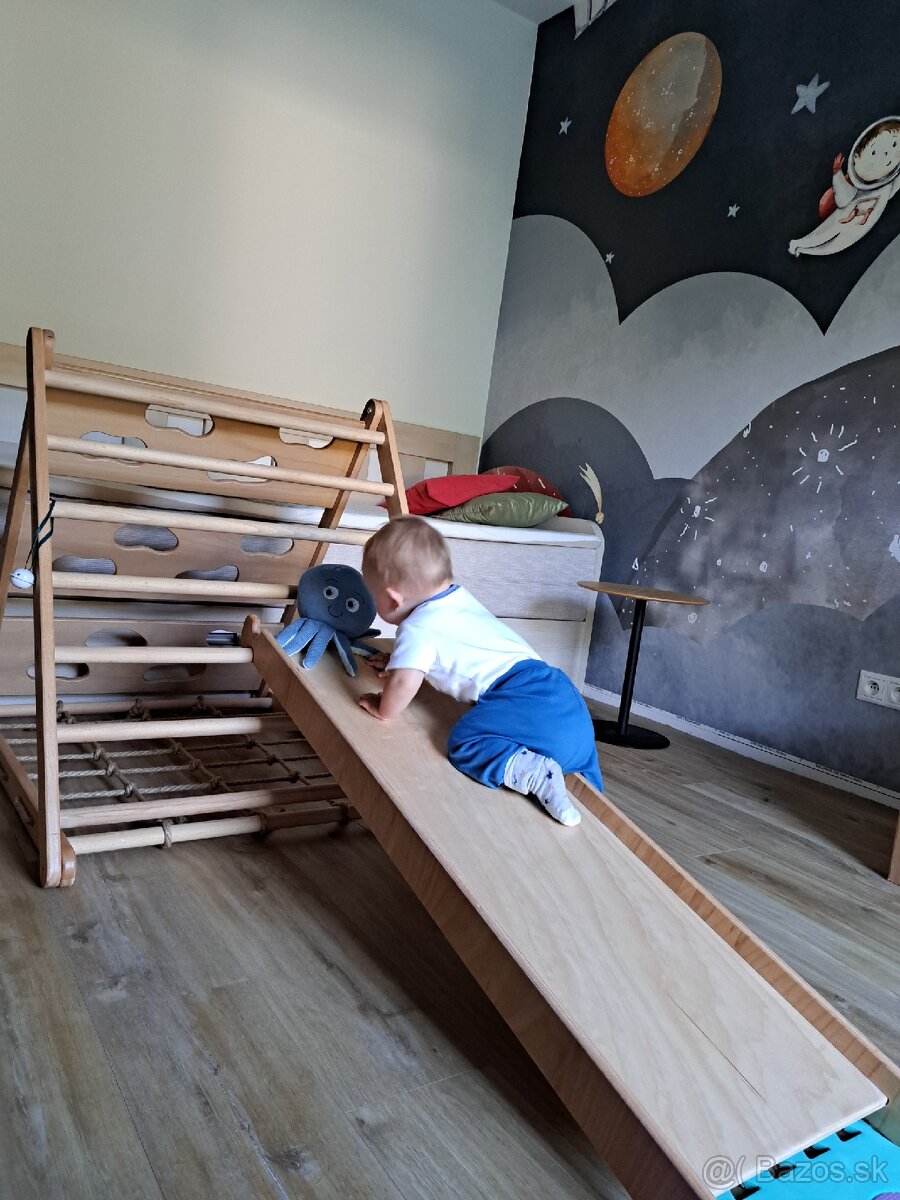 3 stranný bukový Piklerovej trojuholník montessori - 20