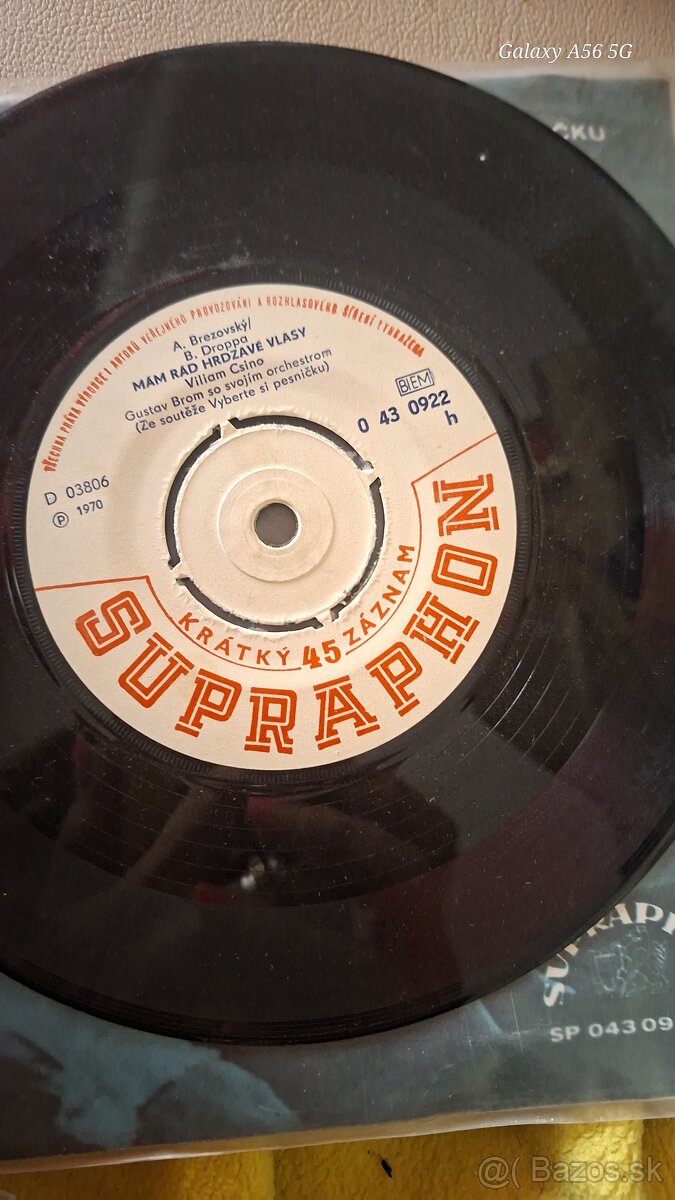 Supraphon gramofon vinylové platne - 20