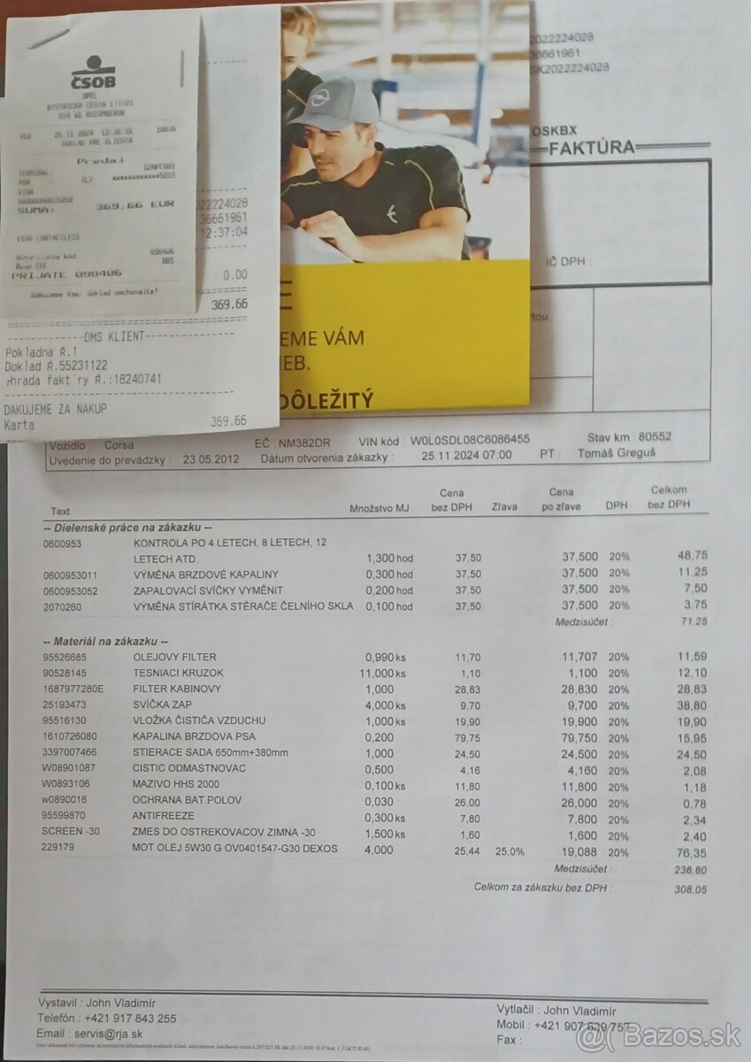 Opel Corsa 1.2 63 KW 98K km 2012 - 20