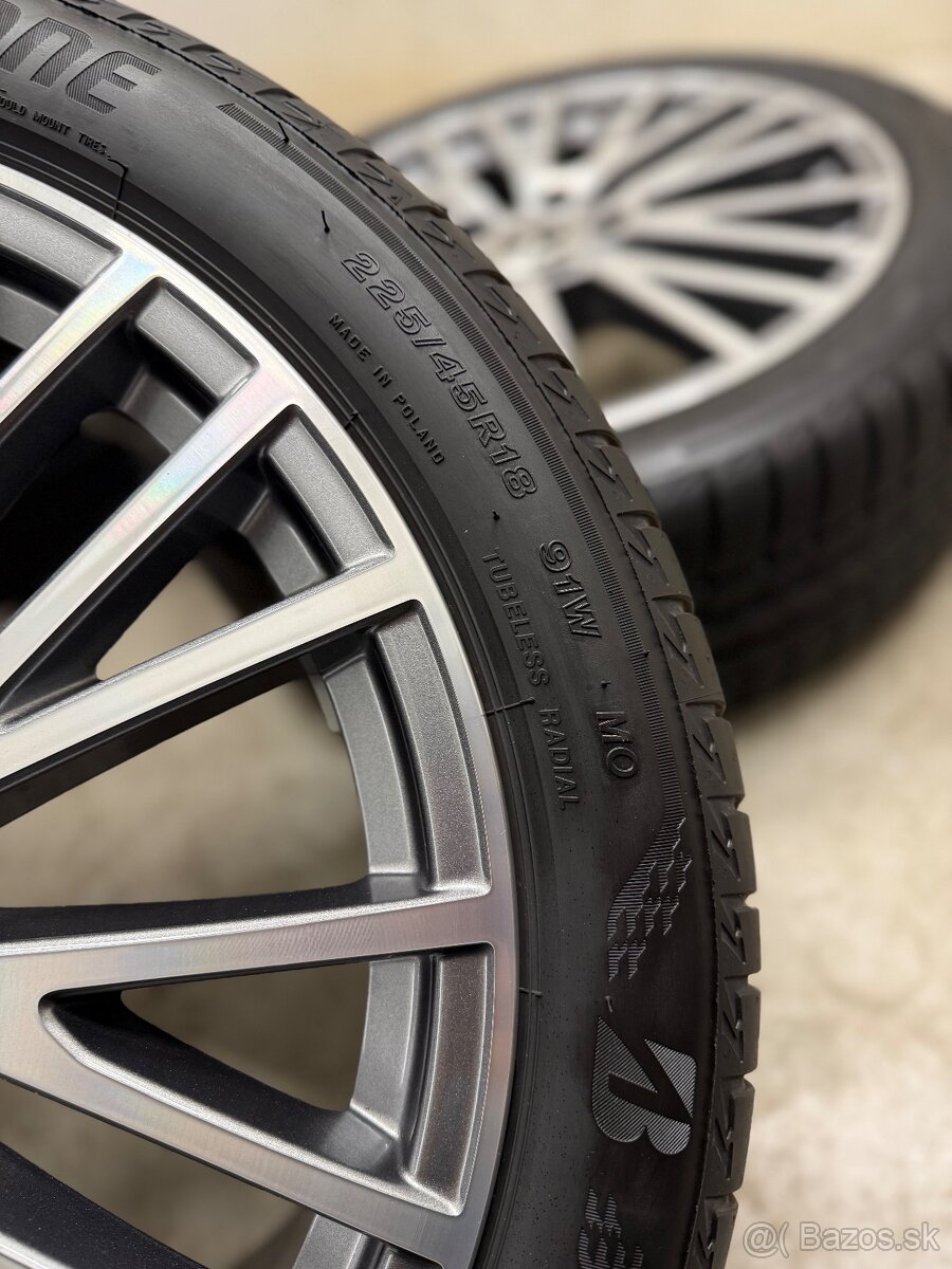 Letná sada 5x112 R18 225/45/18 Mercedes Benz A B Class CLA - 20