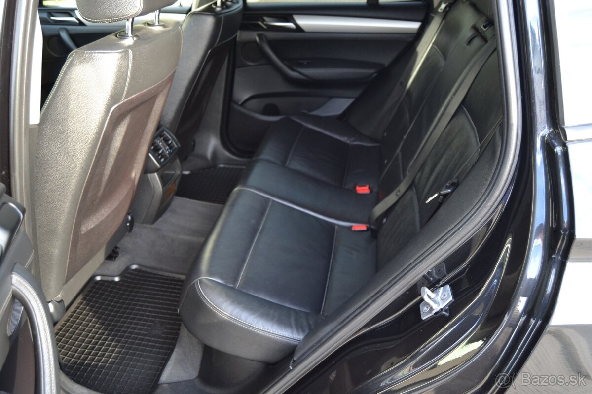 BMW X3 2.0 D X DRIVE, NAVI, FÓLIE, KOŽA, ALU R17, BIXENÓNY - 20