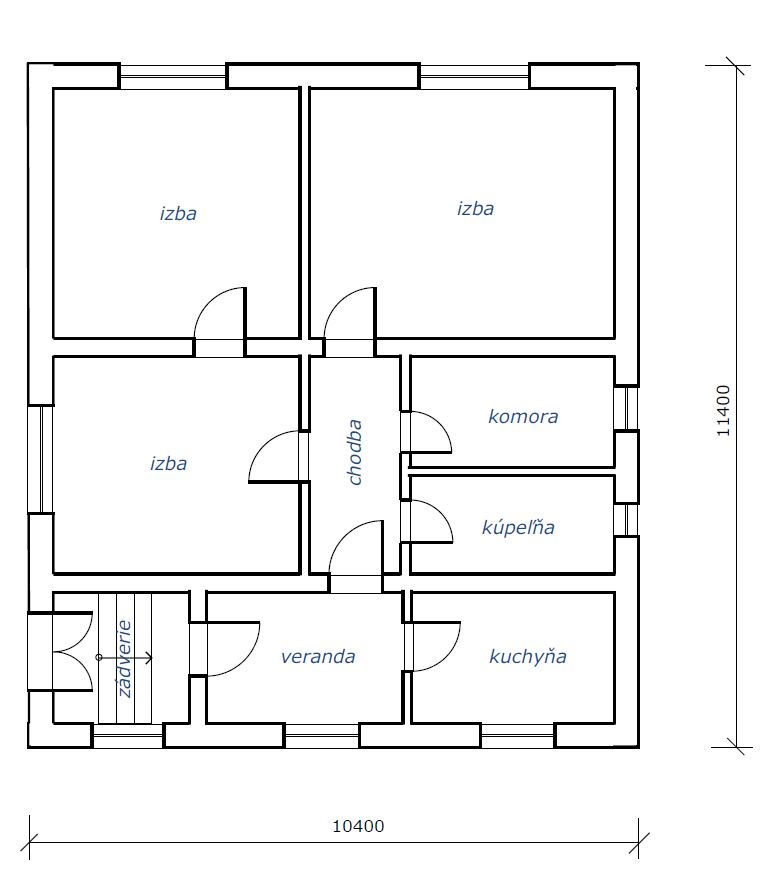 Rodinný dom u nás na Záhorí - 20