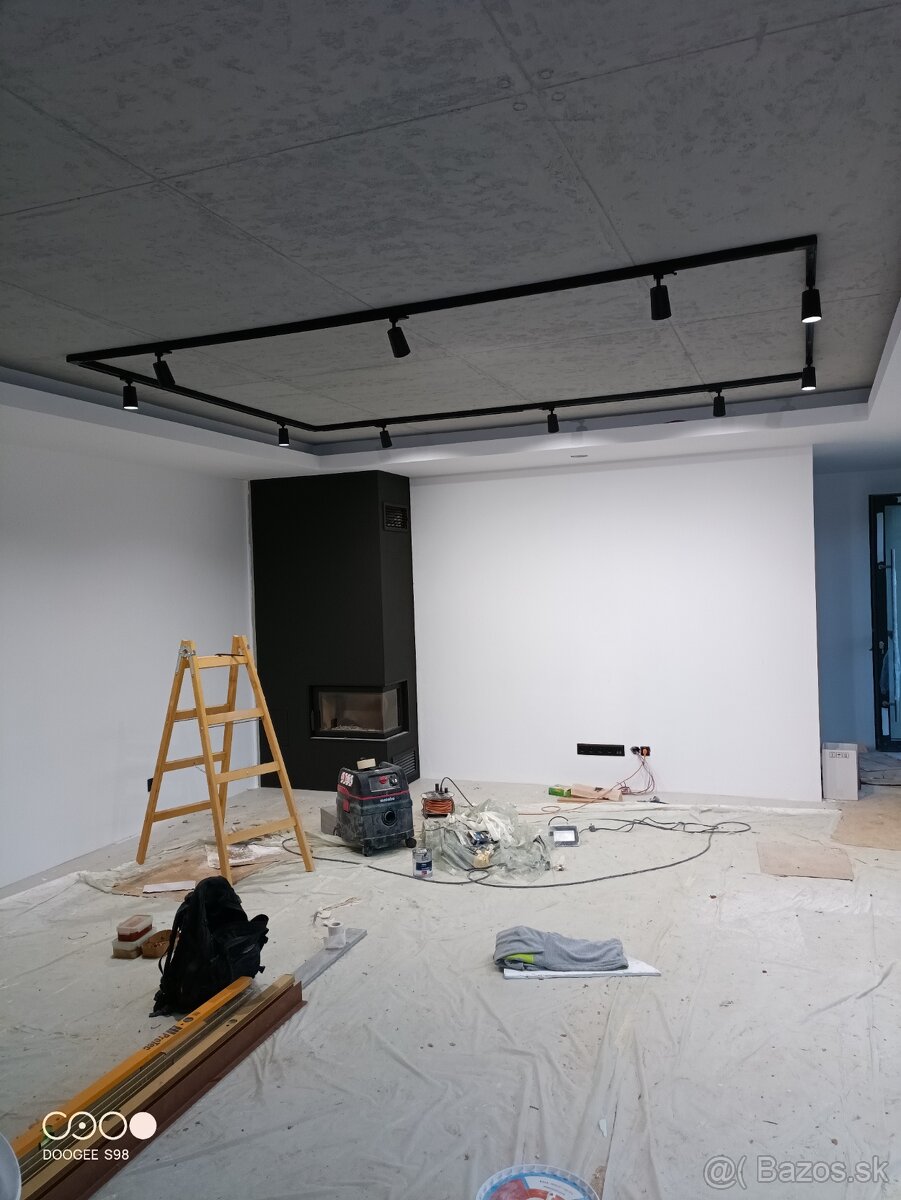 Dekoračné omietky, strojové maľovanie interiérov - 20