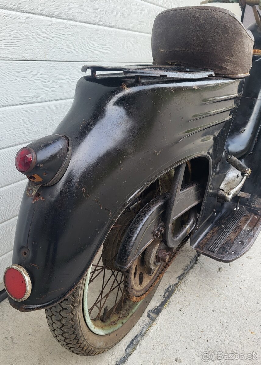 Jawa pionier typ 555 original čierna r.v 1962 - 20