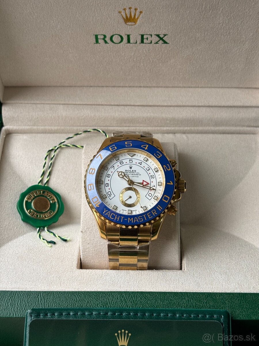 Rolex Yacht Master II Full Gold, Nové, 44mm - 20
