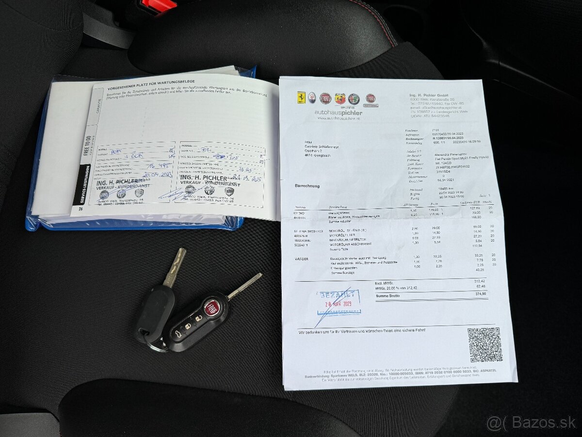 Fiat Panda 1,0i 52kW, HYBRID - 20