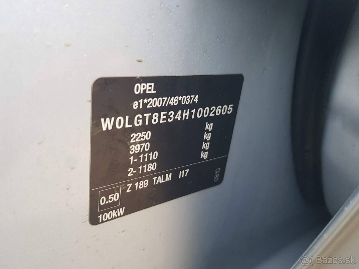 Opel Insignia 1.6 CDTI - prvý majiteľ - 20