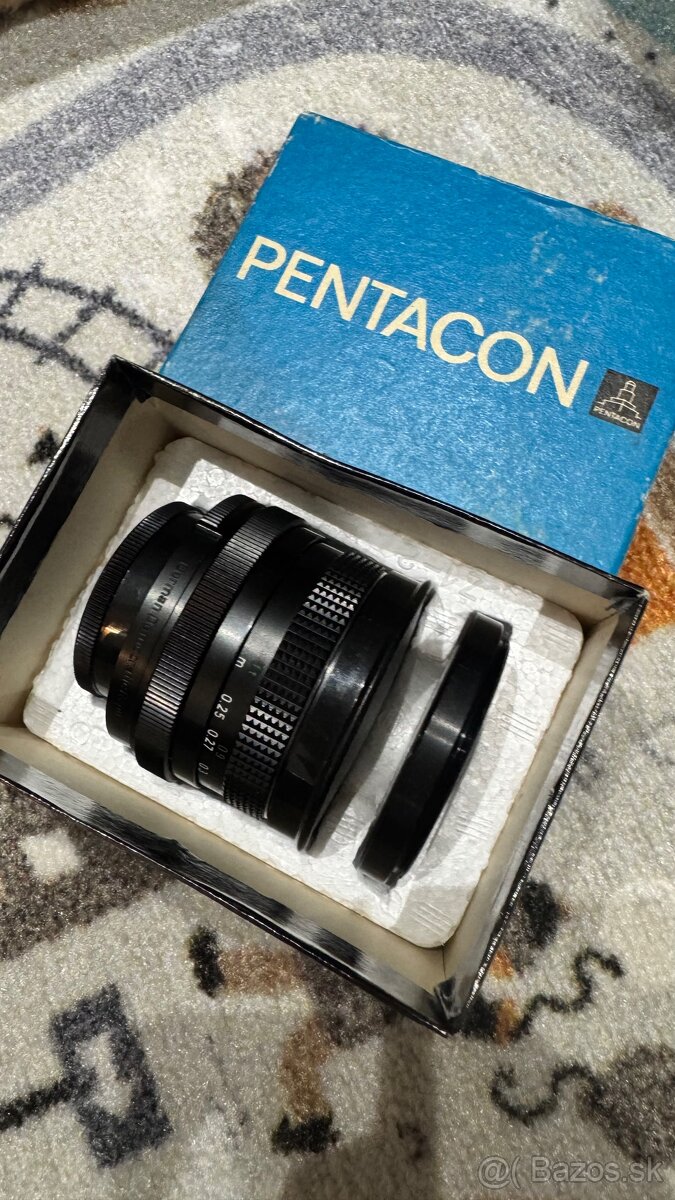 Pentacon zbierka + statív a objektív Pentacon - 20