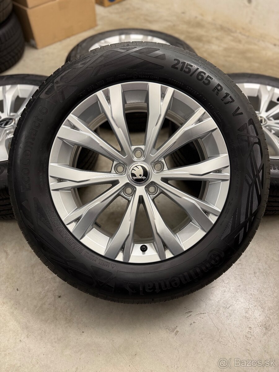 Letná sada VW Montana 5x112 R17 , 215/65/17 VW Tiguan Kodiaq - 20