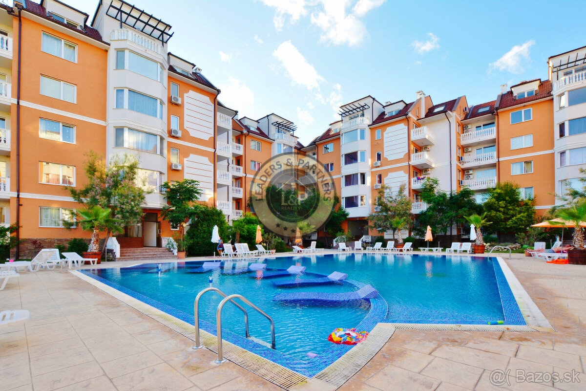 Apartmán 3+kk s bazénom Slnečné Pobrežie, Bulharsko - 20