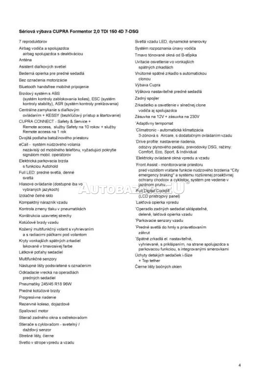 Cupra Formentor 2.0 TDI 150k 4Drive DSG - 20