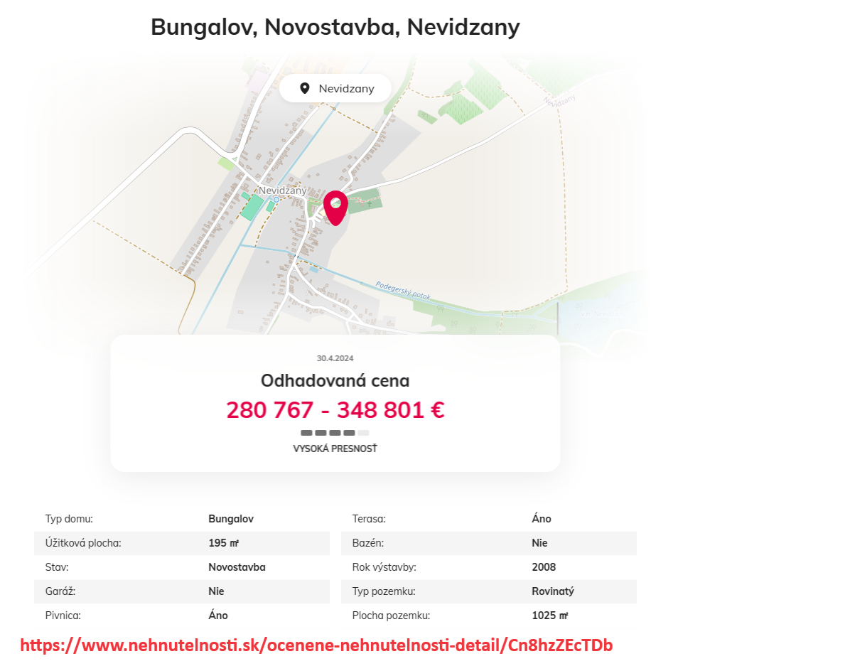 Predám RD Nevidzany s okamžitým nasťahovaním. - 20