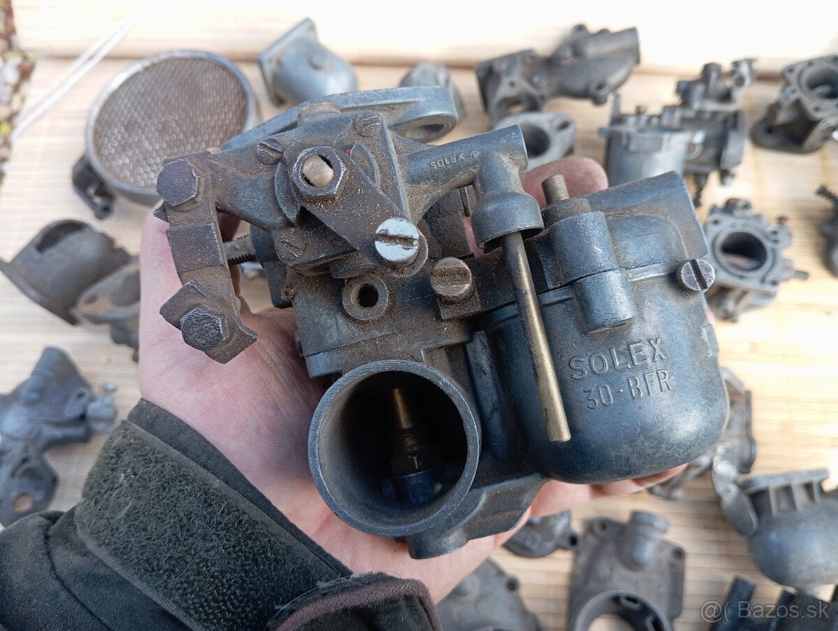 Predám dieli na karburátory Prevažne solex - 20