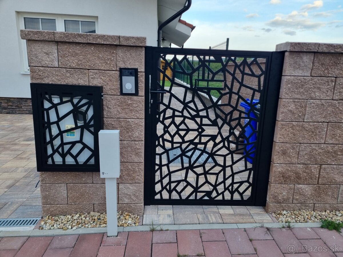 Vyrezávané vypalované dielce na plot, zábradlie, bránu - 20