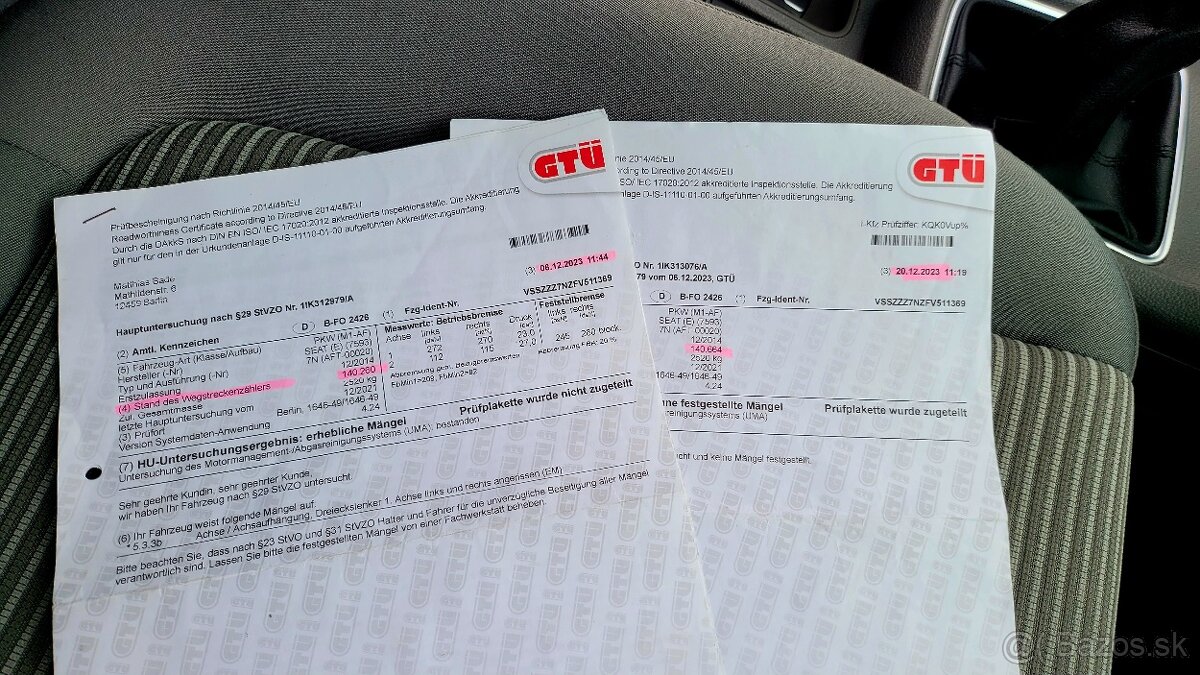 Seat Alhambra 2.0 TDI -85 kw Comfortline 7.miestny - 20