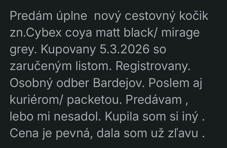 Cybex coya - 20