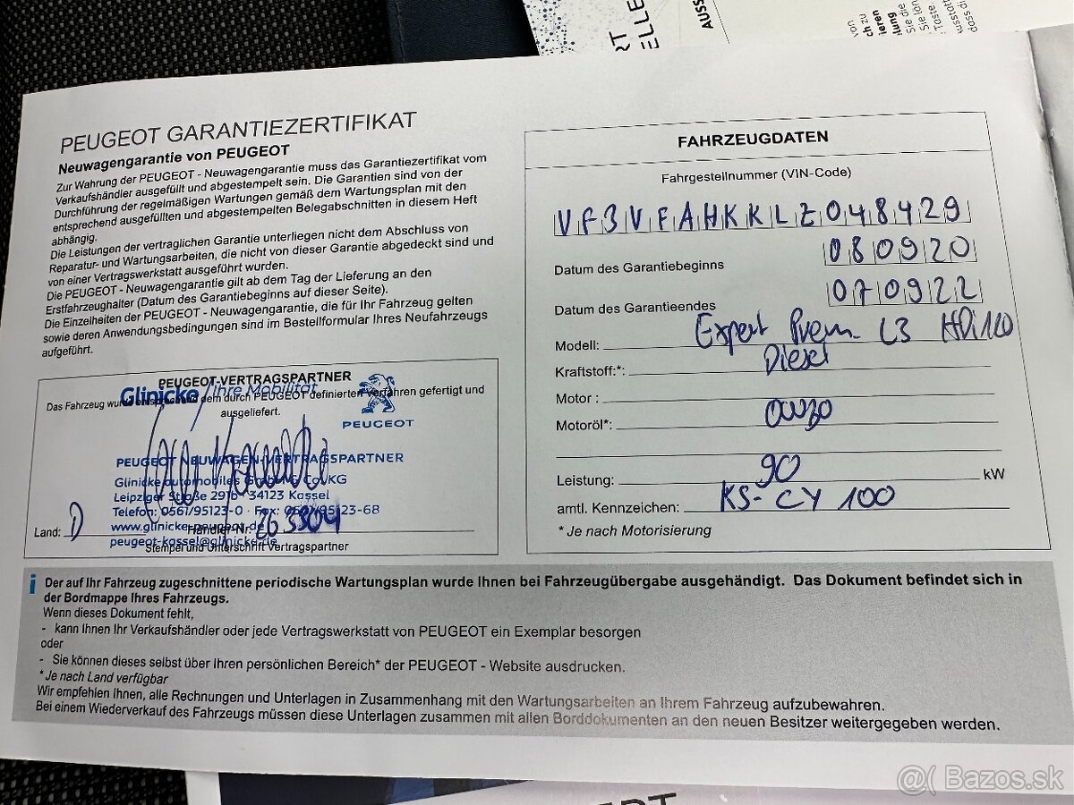 Peugeot Expert 2.0, MT6, L3H1. odpočet DPH - 20