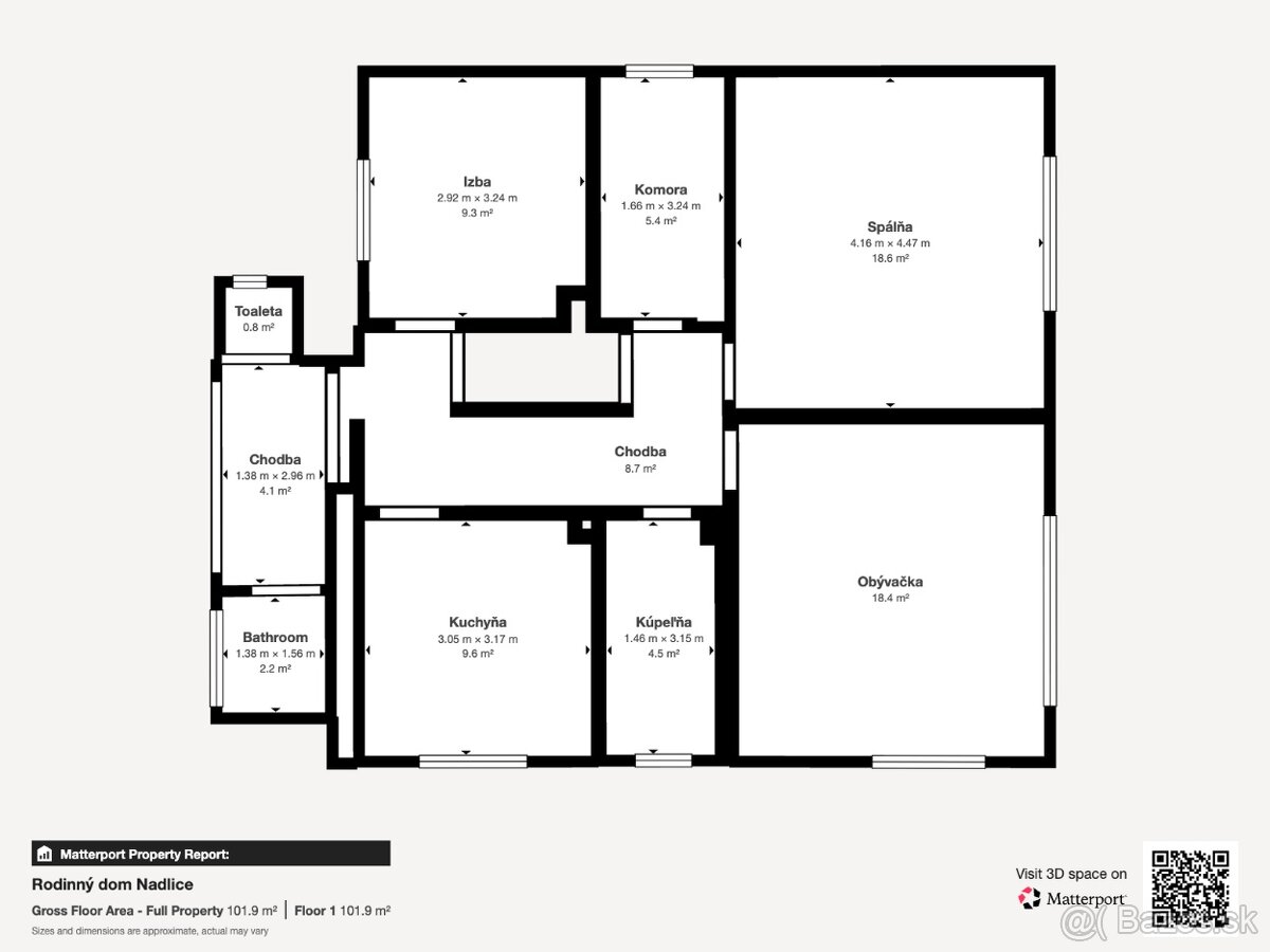 ÚTULNÝ 3-IZBOVÝ RODINNÝ DOM - NADLICE - 20
