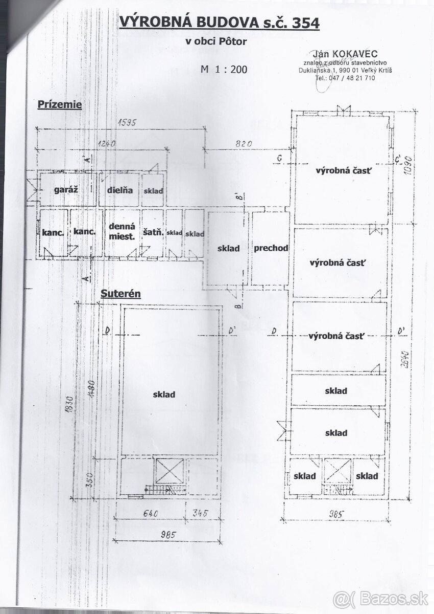 Prevádzkové budovy v Pôtri - Možnosť kúpy samostatne - 20
