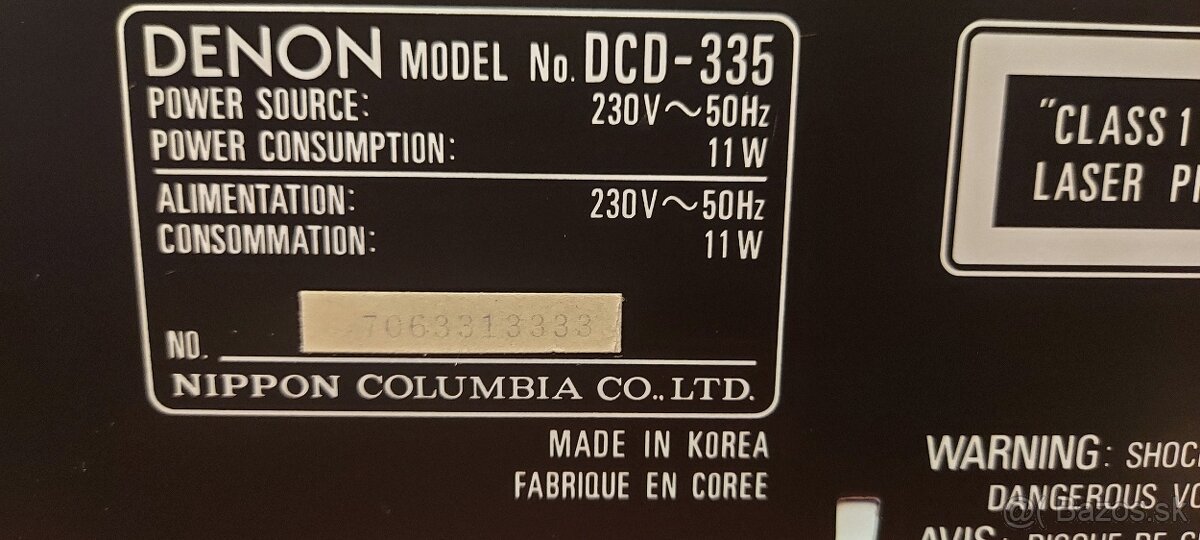 Predám CD prehrávač Philips, Sony, JVC a Denon - 20